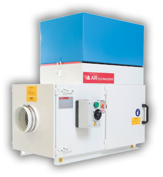 Oelnebel und Rauchabscheiderfuer Werkzeugmaschinen