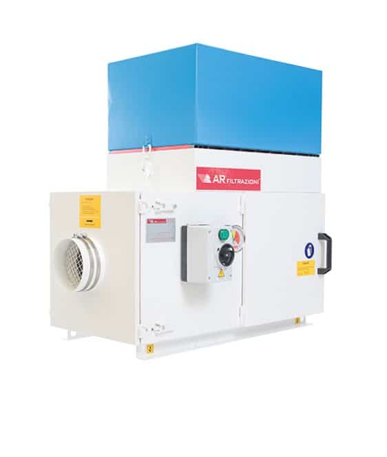 Oelnebel und Rauchabscheiderfuer Werkzeugmaschinen